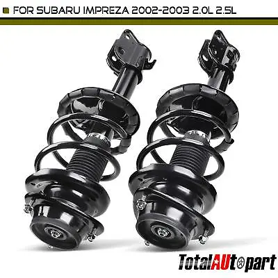 2x Shock Absorber For Subaru Impreza 2002-2003 H4 2.5L 2.0L Front Left & Right • $145.99