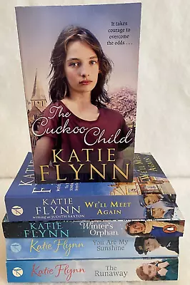 Katie Flynn 5 X Paperback Books Romance Wartime Historical Women's Fiction • £9.95