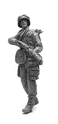 1/35 Resin Figure Model Kit US Soldier Paratrooper Airborne Sniper War Unpainted • $13.79