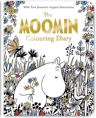 The Moomin Colouring Diary Undated Planner Schedule Snufkin Tove Jansson • $17