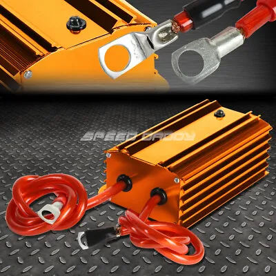 High Efficiency Universal Car Battery Voltage Stabilizer Regulator+cable Gold • $16.33