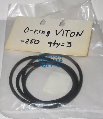 O-ring 250 VITON  5  ID X 5-1/4  OD X 1/8  Set Of 2 • $10