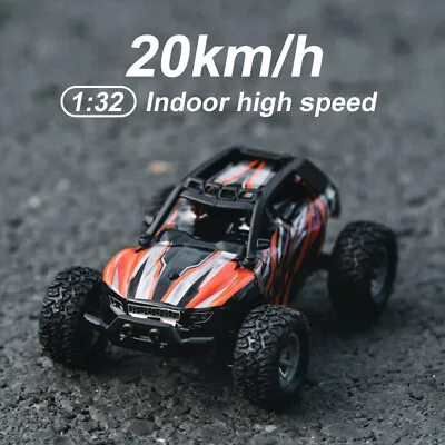 1:32 Mini RC Cars High Speed 2.4G 4WD Off Road Monster Truck Remote Control Car • $21.82