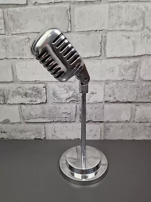 Radion Microphone Chromed Ornament Deco Music Lover Man Cave New Unusual • £55