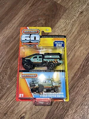 Matchbox 60th Anniversary SUPERLIFT FORD F-350 #21 Forest Service National Parks • $35