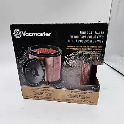 Vacmaster Fine Dust Cartridge Filter & Retainer VCFF • $22.40