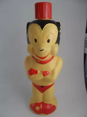 Mighty Mouse Vintage Soaky 8  Plastic Bottle Colgate Palmolive 1960s Terrytoons • $12.99