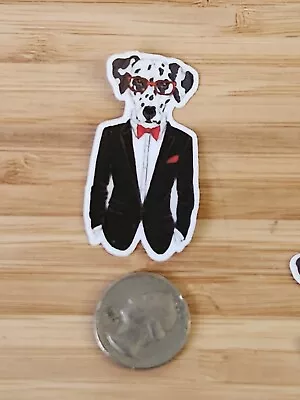Dalmatian Sticker Decal Dog Sticker Personification Funky Cute Artsy Animal • $1.25