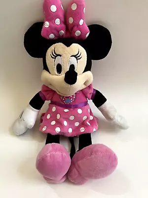 Disney's Official 11  Clubhouse Fun Minnie Mouse Plush Stuffed Toy NO SOUND • $3.79