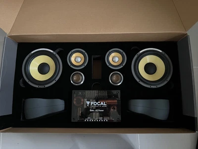 £780 • Buy Focal 165KX3 - 3 Way Car Audio Speakers - Superb Condition With Original Box