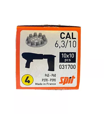 Spit Cartridge High 6.3mm X 10mm 10x10 Pcs • £15