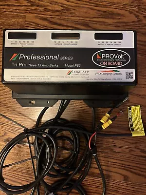 Dual Pro PS3 Battery Charger 3 Bank 15 Amps • $400