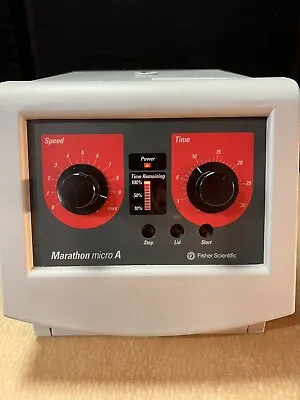 Fisher Scientific Marathon Micro A- Benchtop Centrifuge With Rotor Model AR • $10