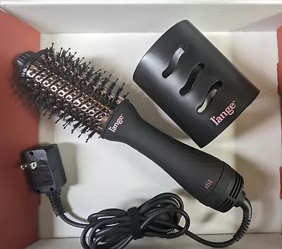 L'ange 2 In 1 Volumizing Brush Hair Dryer Black/Rose Gold • $45.99