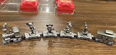 Disney’s Express Train Genuine Pewter Collectable VINTAGE 6 Piece Set • $150