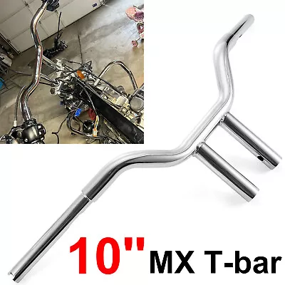 10  MX-T Bars Handlebar Chrome For Harley Softail FLS Sportster Dyna Low Rider • $94.89