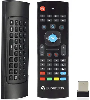 Superbox S1 S2 S3 S4 Elite 3 All In One Wireless Backlit Remote & Keyboard  • $23.99