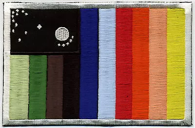 $8.99 • Buy Space: 1999  IRC Embroidered Rainbow Flag Iron-on Patch