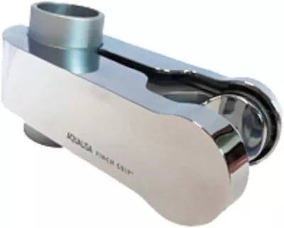 £34.99 • Buy Aqualisa Pinch Grip Shower Head Handset Holder 25mm Satin Chrome Modern 910269