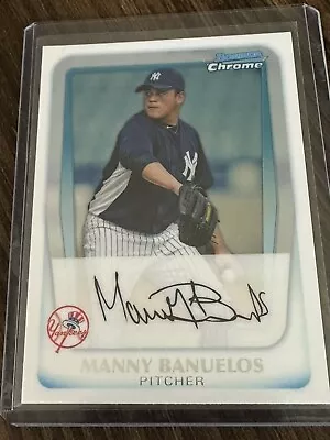 2011 Bowman Chrome Manny Banuelos BCP133 • $3