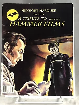 MIDNIGHT MARQUEE Magazine Issue # 47 (Summer 1994) Tribute To Hammer Films • $10