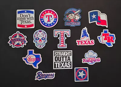 Texas Rangers Vinyl Stickers MLB Decals Major League Baseball American League • $4