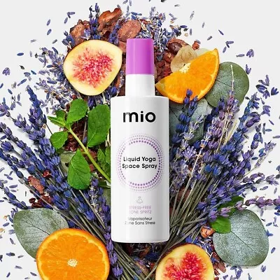 Mio Liquid 100% Natural Fragrance Peppermint & Lemon Yoga Space Spray - White • £14.98