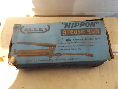 Vintage Motorcycle Small Colley Nippon Grease Gun Tool Kit Bsa Norton Triumph • $12.63