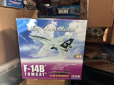 Witty Wings Sky Guardians 1:72 F-14B Tomcat Jolly Rogers U S Navy Diecast Boxed • $44.99