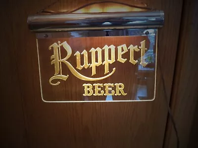 Rare Ruppert Beer Sign Bar Tavern Sign Old Vintage Light Advertising Still Works • $500