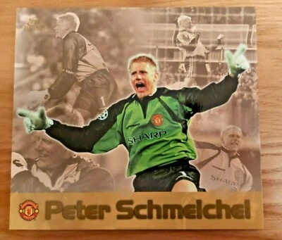 Futera Platinum 1999 Manchester United's Peter Schmeichel Tribute Centre Card • £3.50