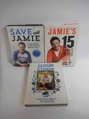 Save With Jamie 15 Min Meals Home Cookbooks HC By 3 J Oliver Menu Cheap Easy • $24.88