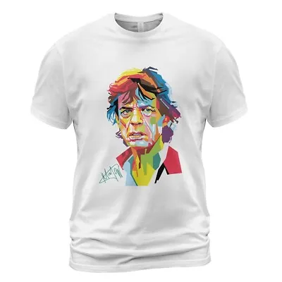 Mick Jagger T-shirt Rolling Stones Rock Band Unisex Size S-5XL • $22.99