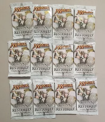 LOT OF 12 MTG AVACYN RESTORED Sealed Booster Packs From Box Magic Gathering #5 • $138.72