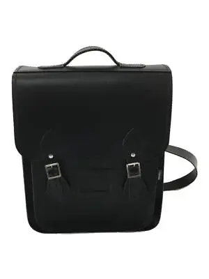 $268.62 • Buy Zatchels Backpack/Leather/Blk/Plain 987
