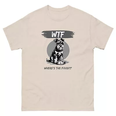 T-Shirt Miniature Schnauzer Dog Funny Unisex Woman Puppy Gift Pet Shirt Tee Fun • $20.79