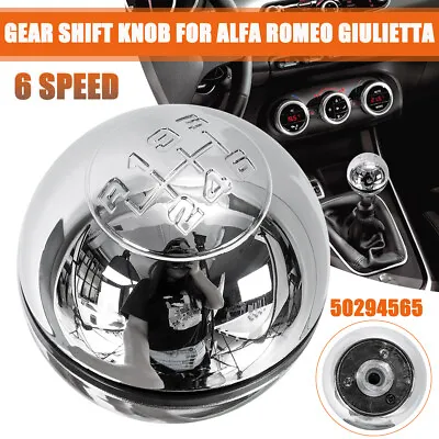 For Alfa Romeo Giulietta 10-2018 6 Speed Gear Stick Shift Knob Lever Replacement • $27.93