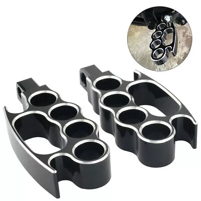 $19.49 • Buy ⭐Control Forward Footres Foot Pegs Fit For Harley V-Rod Sportster Dyna Softail⭐
