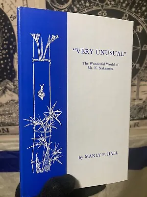 Very Unusual Manly P. Hall First Edition 1976 Philosophical Research Society • $77