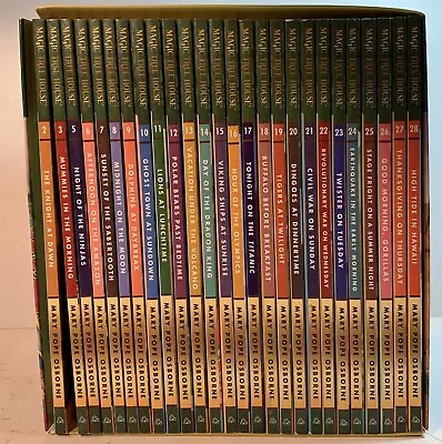 Mary Pope Osborne Magic Tree House 2-3 5-28 Children’s Books Box Set • $44.99