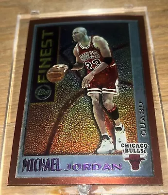 1995-96 Topps Finest - Mystery Finest Bordered #M 1 Michael Jordan • $150