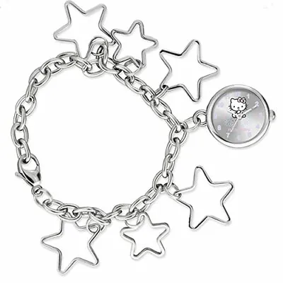 Hello Kitty Kids Star Charm Bracelet Watch • £12