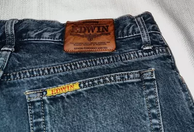 NICE Vintage Edwin American Slim Jeans Made In Japan ACTUAL 33X34 USED • $27.99