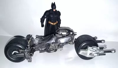 Batpod + Batman (The Dark Knight Movie Masters DC) Mattel (2008) Bike Motorcycle • $172.36