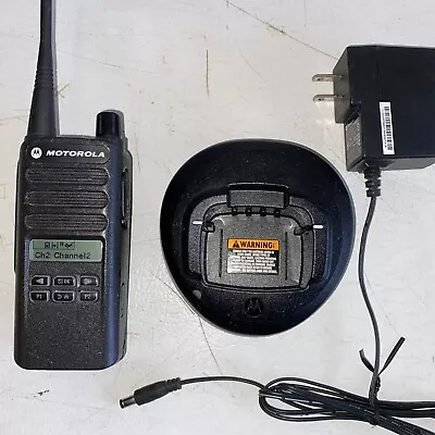 Motorola CP100D Digital/Analog 403-480 MHz AAH87YDH9JA2AN Uses CP185 Accessories • $285