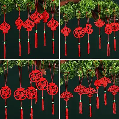 £3.14 • Buy Chinese New Year Red Paper Lanterns Chinese Hang Lantern Hanging Decor 2023 UK