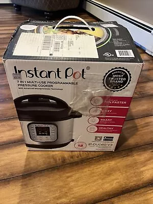 Instant Pot Duo Multi Use Pressure Cooker 6 Quart  7 In 1 Quick Easy One Touch • $35