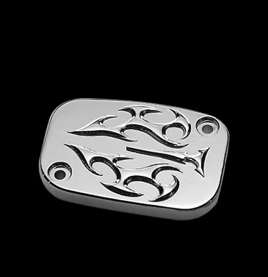 Upper Master Cylinder Cover For Harley Davidson: Ace’s Wild Edition CHROME • $52.99
