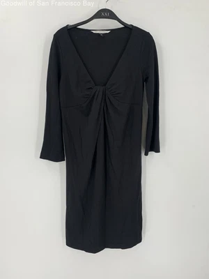 $34.99 • Buy Diane Von Furstenberg Womens Dress Black Wool V Neck Long Sleeves Pullover 6