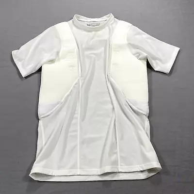 5.11 Tactical Holster Shirt Mens XL White Concealed Carry Undershirt Stretch • $29.88